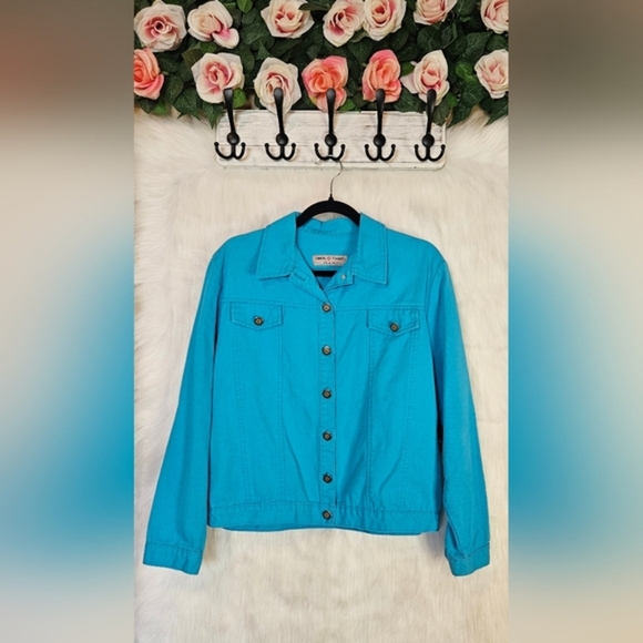 Simon Chang Jeans Designer Denim Jacket - Picture 1 of 7